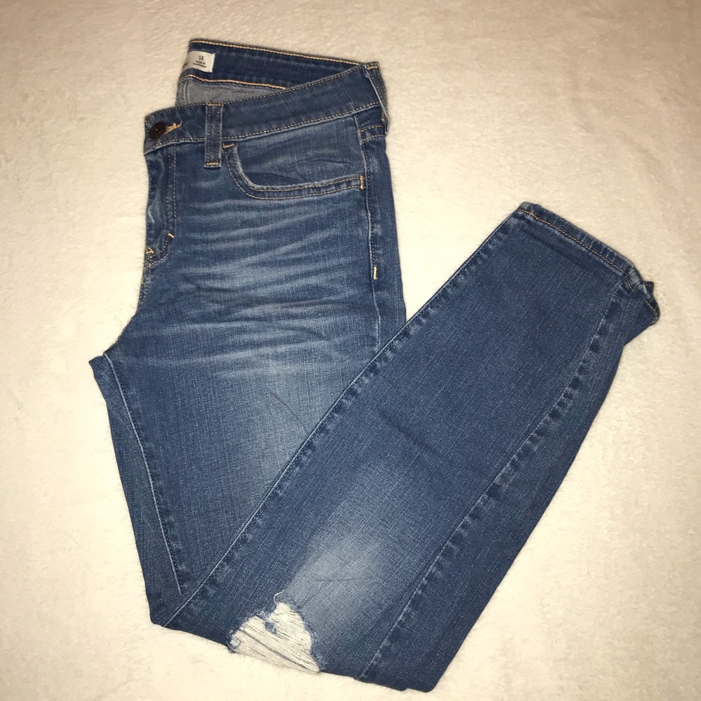Kids Abercrombie Blue Jeans